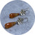 Olivia Dryden- Carnelian & Geraldton Wax Hook Earrings, Sterling Silver, Carnelian