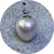 KIN- South Sea Pearl Pendant, 18ct White Gold, South Sea Pearl