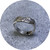 Ant Hat- Embrace Ring, Sterling Silver, Diamond, Size K