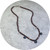 Claire Taylor - Beaded Necklace, Sterling Silver, Garnet, Kyanite