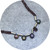 Claire Taylor - Beaded Necklace, Sterling Silver, Garnet, Tourmaline