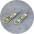 Claire Taylor - Art Deco Long Earrings, Sterling Silver, Enamel