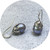 ANT HAT - Smother Hook Earrings, Sterling silver, Fresh Water Pearls