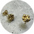 Naomi Bishop - 'Bubbly' Studs, 24ct Gold Plated Sterling Silver