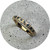 Albert Tse - Crater Band, 9ct Yellow Gold, Blue Diamond