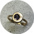 Lucie HB - 'Lilac Wine' Ring, 9ct Yellow Gold, Spinel, Ring Size O1/2