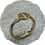 Angela Natalier - All In a Row Disc Ring, Yellow Gold, Diamonds