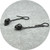 ANT HAT - Hanging Skull Earrings, Oxidised Sterling Silver