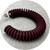 Valeria D'Annibale - Optical Hoops, Nylon, Sterling Silver