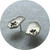 Kirra-Lea Caynes - Large Sand Cast Studs, Sterling Silver, Australian Sapphires