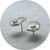 Kirra-Lea Caynes - Large Sand Cast Studs, Sterling Silver, Australian Sapphires
