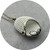 Jin Ah Jo - 'Wrought Iron' Pendant, Powdercoated Mild Steel, Sterling Silver, 50cm Chain, White