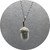 Ingrid Lockley- 9ct White gold 'acorn' pendant, White South Sea Pearl 12.4mmx18mm / Pink|White / Semi Baroque.