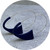 Leonie Simpson - "Suki Earrings", 3D Printed Nylon, Acrylic Paint, Sterling Silver, Navy
