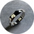 Eli Speaks - Sterling Silver Geo-Faceted Ring 5mm Wide