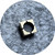 Cass Partington - Brutal Stud, 9ct Yellow Gold, Single Stud