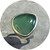Leonie Simpson - Stone Set Aquaprase Ring, Sterling Silver, Aquaprase. Size N1/2