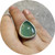 Leonie Simpson - Stone Set Aquaprase Ring, Sterling Silver, Aquaprase. Size N1/2