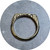 Albert Tse - "Montes Ridge" 9ct Yellow Gold, Diamond. Size R 1/2