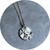 Albert Tse - "Terra Round" Initial Pendant, Sterling Silver