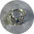 Kirra-Lea Caynes - Sterling Silver Sand Cast Moon Signet Ring With 4 Sapphires, Scatter Cast-In-Place. Size N