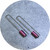 Phoebe Porter - One Gram Earrings, Anodised Aluminium, Stainless Steel