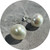KIN. - Sterling Silver And Fresh Water Pearl Studs 12mm Wide
