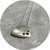 Mill Foundry - 'Iota Pendant', Sterling Silver, Sapphire