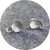 Danielle Lo - 'Buoyant' Stud Earrings, Fine Silver, Sterling Silver