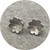 Danielle Lo - 'Floral Studs', Sterling Silver, Fine Silver