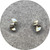 Susan McGinness - Small Split Stud Earrings, Sterling Silver