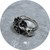 Good Gardener - Resting Place Bouquet Ring. Oxidised AGPD. Size M