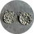 Ann Welton - 'Totally Texture #1' Hook Earrings, Sterling Silver
