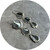 Ann Welton - 'Remnants Of A Rose' Hook Earrings, Sterling Silver