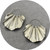Nicola Knackstredt - 'Matte Fine Silver Hoops #6', Fine Silver, Sterling Silver