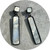 Laura Eyles - 'Long Road' Earrings , Mother of Pearl, Oxidised Sterling Silver