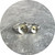 Shimara Carlow - Lunar Ring Set with Diamonds, Sterling Silver, 18ct Yellow Gold, Diamond, Size L.5