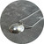 Shimara Carlow - Daisy Pendant, Sterling Silver, 18ct Yellow Gold, 45cm Chain