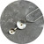 Shimara Carlow - Lunar Drop Pendant with Diamonds, Sterling Silver, Diamond, 45cm Chain