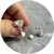 Manuela Igreja - Articulated Tussie Mussie and Daisy Studs, Sterling Silver