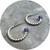 Mill Foundry - 'Kitsilano Hoops', Sterling Silver, Amethyst