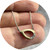 Mill Foundry - 'Boundary Pendant', Teardrop Shape, 9ct Yellow Gold, Natural Diamond, Sterling Silver