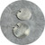 Cass Partington - U Disk Earrings in 36mm, Sterling Silver