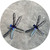 Luke Abbot - Dragonfly Hook Earrings, Titanium, Sterling Silver