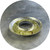 Ann Welton - 'Reflecting' Brooch, Fine Silver, Sterling Silver, Garnet, Stainless Steel