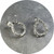 Olivia Dryden - Small Droplet Earrings. Sterling Silver