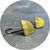 Sarah Murphy - Tiny Dancers Earrings in 'Golden Summer', Titanium