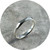 Eli Speaks - Geo-facet Ring, Sterling Silver, Size P, 3mm wide, Polished Finish