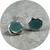 Francisca Rendic - 'Drop of Colour Studs', Handmade Resin, Sterling Silver