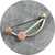 Maria Natoli - 'My Colours' Brooch in Pink, Sterling Silver, Recycled Plastic, Stainless Steel
